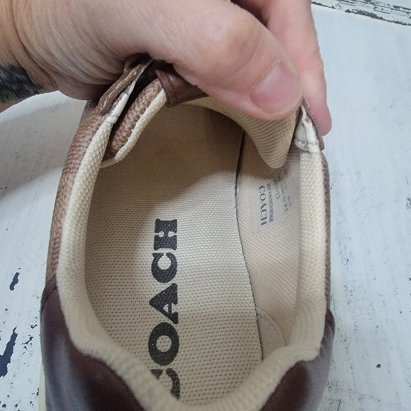 Coach High line Sneacker In Signature Canvas - Picture 12 of 15